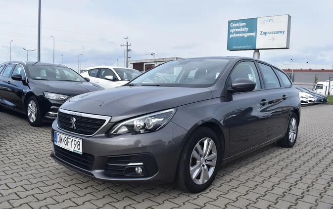 Peugeot 308 cena 48200 przebieg: 120411, rok produkcji 2019 z Bytom Odrzański małe 562